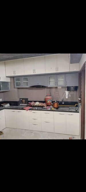 Kitchen in 3 BHK Apartment at Goyal Orchid Valley, Shela – for Rent