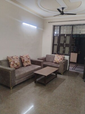 Living Room in 3 BHK Builder Floor at Sector 15 – for Rent