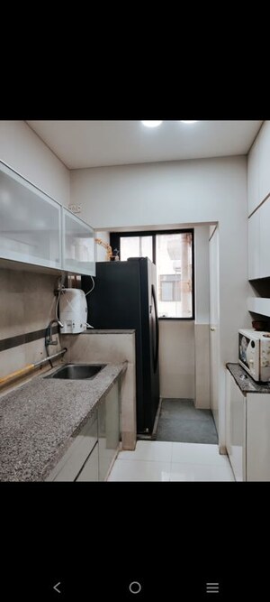 Kitchen in 3 BHK Apartment at Shivalik Sharda Park View, Shela – for Rent