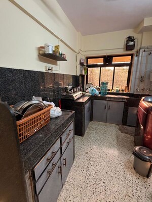 Kitchen in 2.5 BHK Apartment at Sandesh Nagar – for Rent