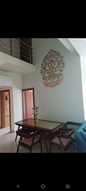 Team Area in 3 BHK Penthouse at HN Safal Orchid Harmony, Shela – for Rent