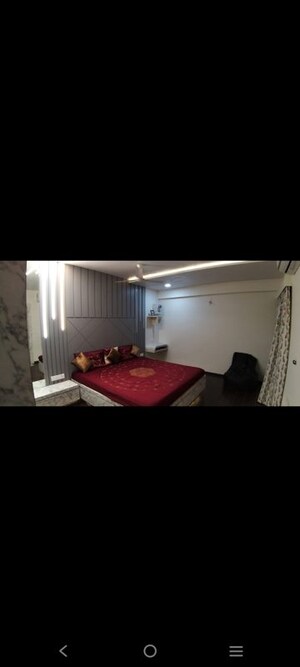Bedroom in 3 BHK Penthouse at HN Safal Orchid Harmony, Shela – for Rent