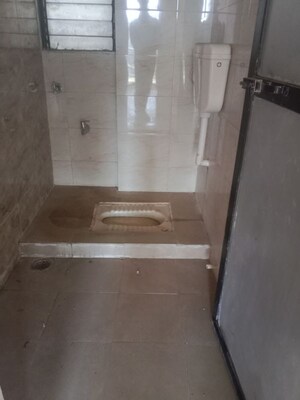 Bathroom in 2 BHK Apartment at Navkar City, Naigaon East – for Rent