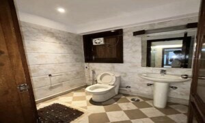 Bathroom in 3 BHK Builder Floor at Greater Kailash – for Rent