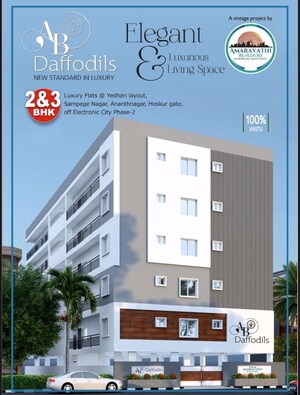3 BHK Apartment – Exterior View View at Electronic City - for Sale
