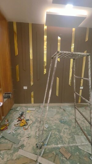 Staircase in 3 BHK Villa at Arsha Madhav Greens, Gomti Nagar – for Sale