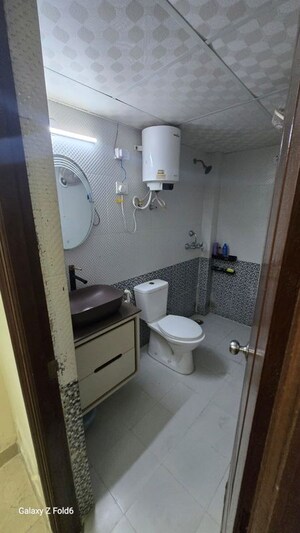 Bathroom in 4 BHK Apartment at Saviour Park, Mohan Nagar – for Sale