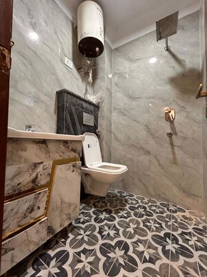 Bathroom in 3 BHK Apartment at Chattarpur – for Sale