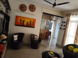 Living Room in 3 BHK Apartment at KLJ Greens, Sector 77 – for Rent