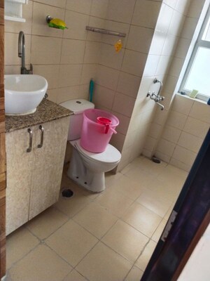 Bathroom in 3 BHK Apartment at KLJ Greens, Sector 77 – for Rent