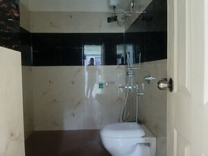 Bathroom in 2 BHK Apartment at Sandesh Nagar – for Rent