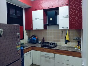 Kitchen in 3 BHK Apartment at SRS Royal Hills, Sector 87 – for Rent