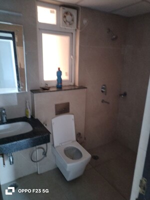 Bathroom in 3 BHK Apartment at Rohtas Plumeria, Gomti Nagar – for Rent