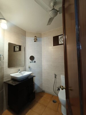 Bathroom in 4 BHK Builder Floor at Greater Kailash ii – for Rent
