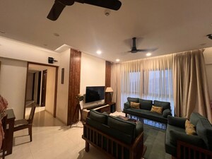 Living Room in 3 BHK Apartment at Siddhivinayak Shubhashree Residential, Akurdi – for Rent