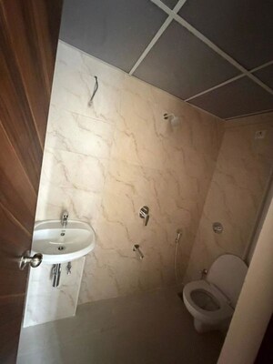 Bathroom in 3 BHK Apartment at Raghav Paradise, Borivali East – for Rent