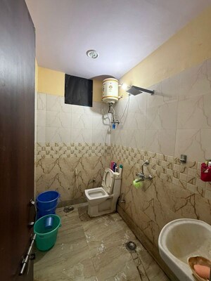 Bathroom in 3 BHK Builder Floor at East Of Kailash – for Rent