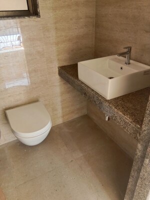 Bathroom in 1 BHK Apartment at Sunteck Maxxworld, Tivri – for Rent