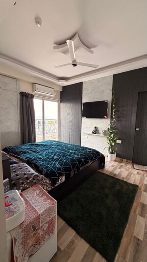 Bedroom in 2 BHK Apartment at VVIP Homes, Gaur City 2 – for Rent