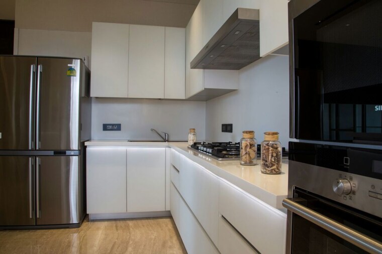 Kitchen, trishla-city 3 Bedroom 1940 Sq.Ft. Apartment In Patiala Road Zirakpur 10386318