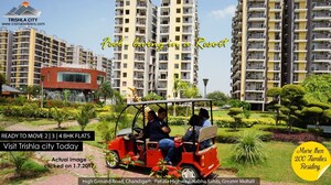 3 BHK Apartment – Exterior View View at Trishla City, Patiala Road - for Rent