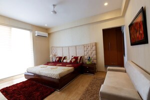 Living Room in 3 BHK Apartment at Trishla City, Patiala Road – for Rent