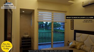 Living Room in 3 BHK Apartment at Trishla City, Patiala Road – for Rent