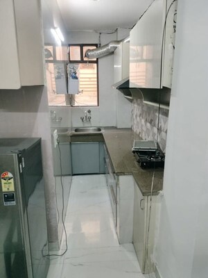Kitchen in 3 BHK Builder Floor at Kohli One Malibu Town, Sector 47 – for Rent