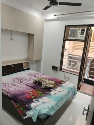Bedroom in 3 BHK Builder Floor at Kohli One Malibu Town, Sector 47 – for Rent