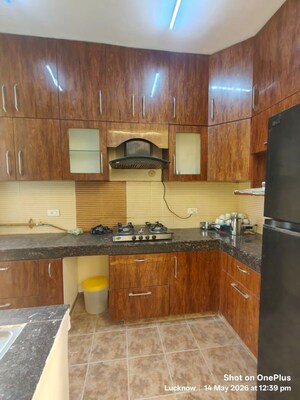 Kitchen in 3 BHK Apartment at Omaxe Residency, Gomti Nagar – for Sale