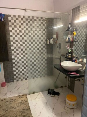 Bathroom in 4 BHK Independent House at Nehru Nagar Iii – for Sale