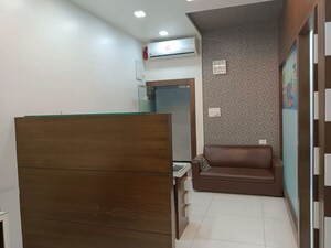 Bathroom in  Office Space at Platinum Techno Park, Vashi Sector 30 – for Rent