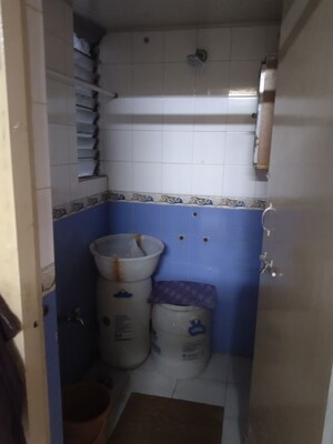 Bathroom in 1 BHK Apartment at Gita Society, Camp – for Sale