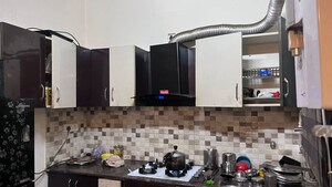 Kitchen in 2 BHK Builder Floor at Ambala Highway – for Rent