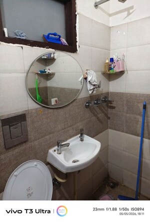 Bathroom in 2 BHK Builder Floor at Ambala Highway – for Rent