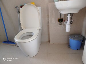 Bathroom in Studio Apartment at Hiranandani Estate Solitaire C, Ghodbunder Road – for Sale