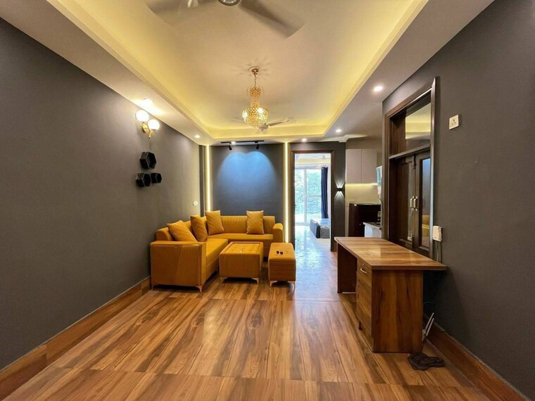 Living Room, saket 2 Bedroom 1000 Sq.Ft. Builder Floor In Saket Delhi 10386439