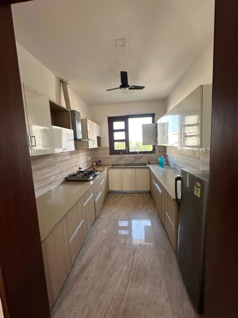 Kitchen, aerocity 2 Bedroom 1350 Sq.Ft. Builder Floor In Aerocity Mohali 10386460