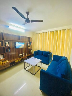 Living Room in 3 BHK Apartment at Amrapali Silicon City, Sector 76 – for Rent