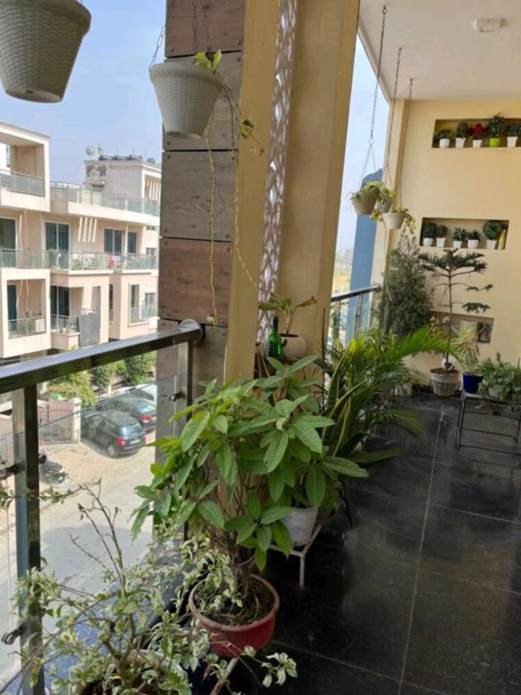 Balcony, ansal-api-esencia 3 Bedroom 1810 Sq.Ft. Builder Floor In Sector 67 Gurgaon 10386427