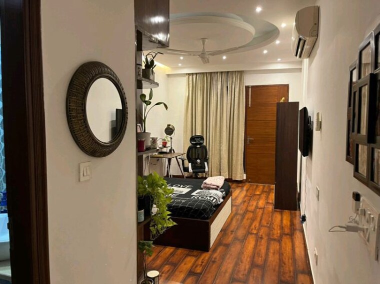 Master Bedroom, ansal-api-esencia 3 Bedroom 1810 Sq.Ft. Builder Floor In Sector 67 Gurgaon 10386427