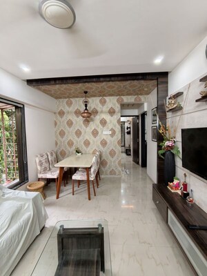Hall in 2 BHK Apartment at Aditya Eksar Kavita, Borivali West – for Sale