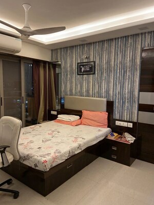 Bedroom in 3.5 BHK Apartment at Adani Group Western Heights, Andheri West – for Rent