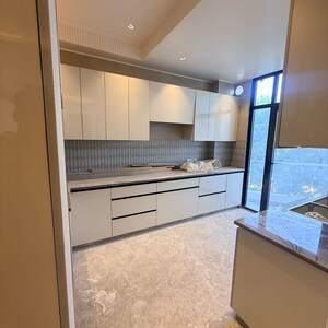 Kitchen in 3 BHK Apartment at Godrej Meridien, Mohammad Heri Village – for Rent