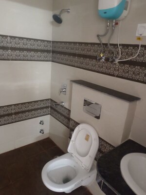 Bathroom in 3 BHK Apartment at Pareena Express Heights, Sector 99 – for Rent