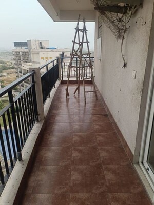 Balcony in 3 BHK Apartment at Pareena Express Heights, Sector 99 – for Rent