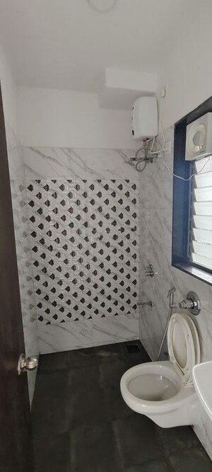 Bathroom in 2 BHK Apartment at UK Iridium, Kandivali East – for Rent