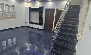 Staircase in 4 BHK Independent House at Maruthi Sevanagar – for Sale