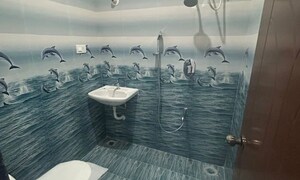 Bathroom in 4 BHK Independent House at Maruthi Sevanagar – for Sale