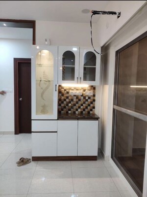 Building Lobby in 2.5 BHK Apartment at Prestige High Fields, Gachibowli – for Rent